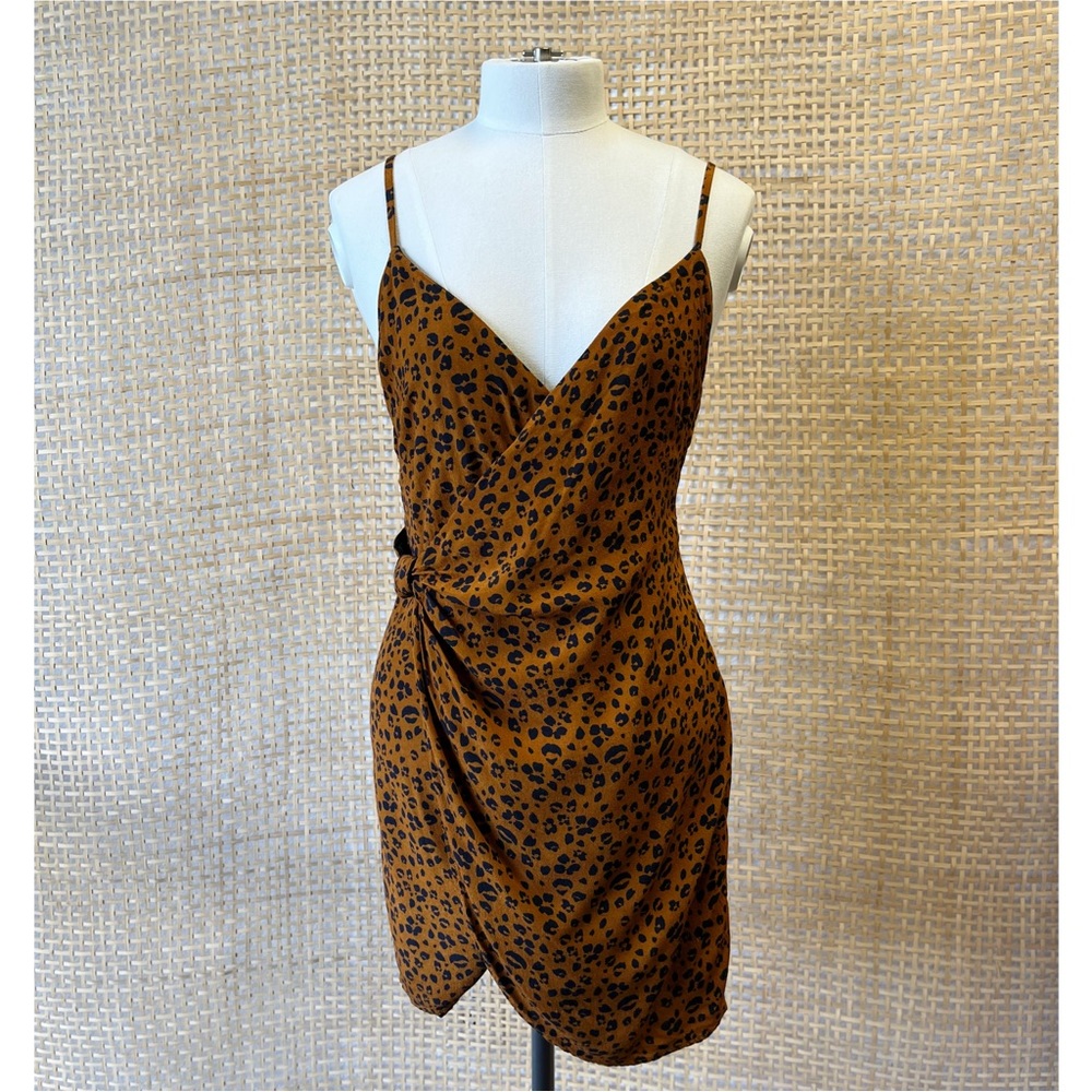 Revolve Privacy Please Size Small Leopard Print F… - image 3